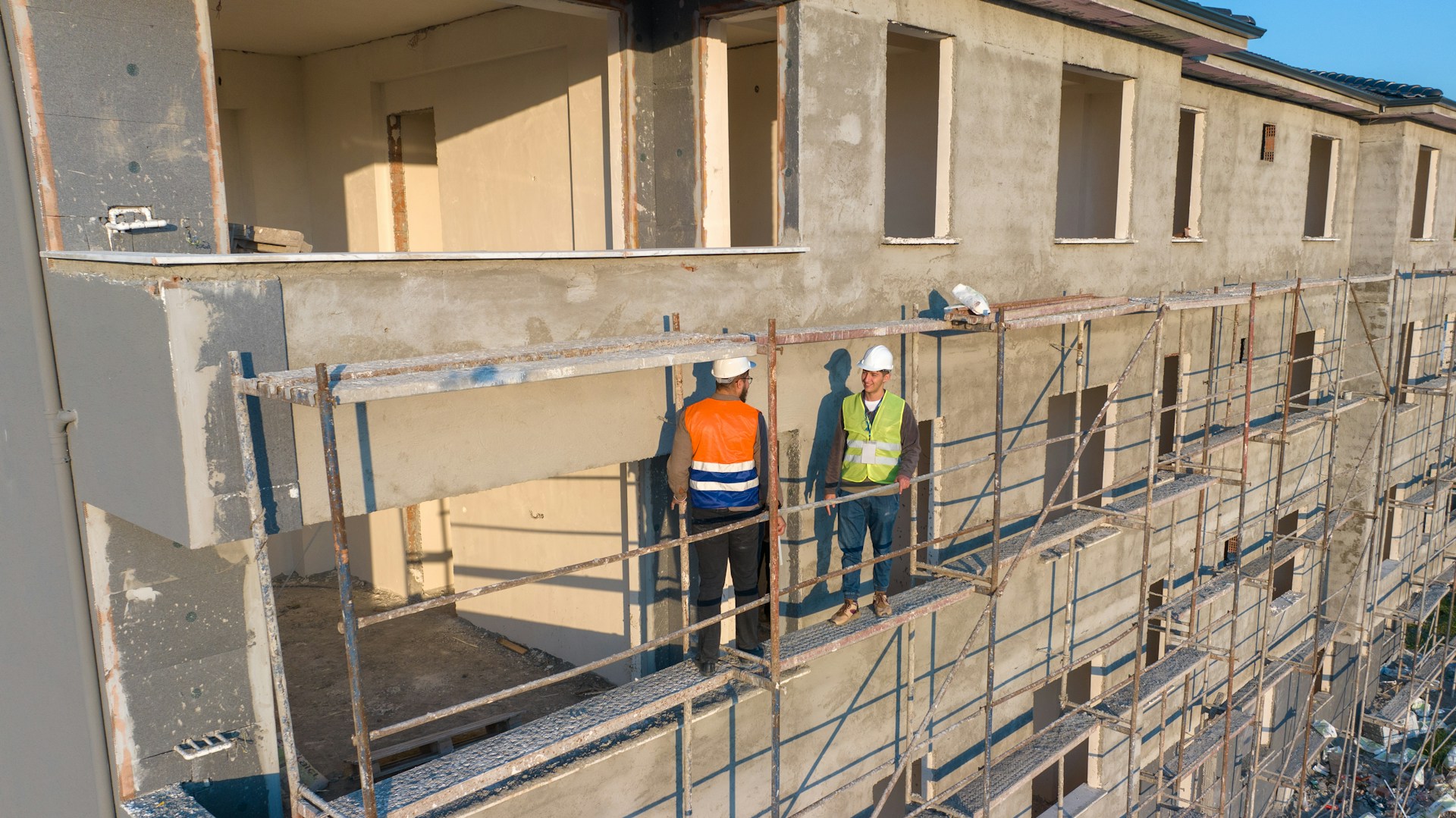 Work on a Building Site