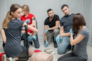 first aid training